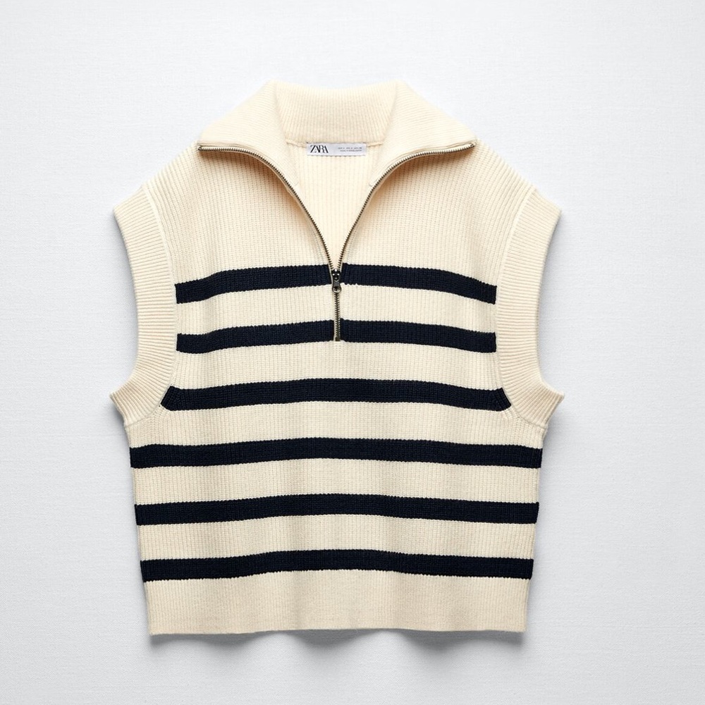 Zara Knit Sweater Vest